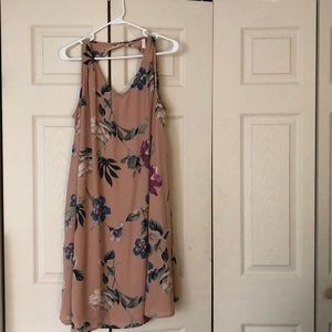 PinkBlush Open back Maternity dress